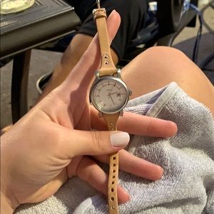 Fossil Leather Band watch